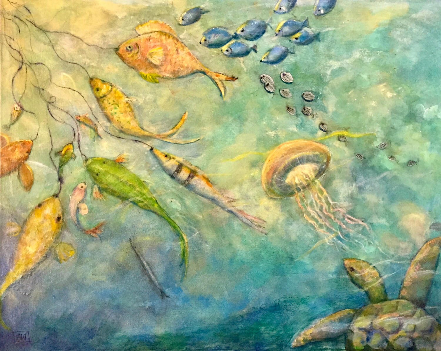 The Dream NFS Original (Glicée canvas reproductions available with paint embellishments in different sizes)